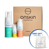 Onskin 3 Step Kit με ΔΩΡΟ TOTE BAG (webgift only)