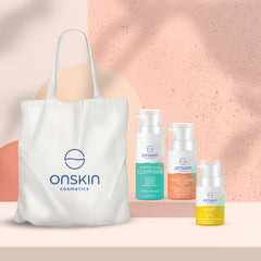 Onskin 3 Step Kit με ΔΩΡΟ TOTE BAG (webgift only)