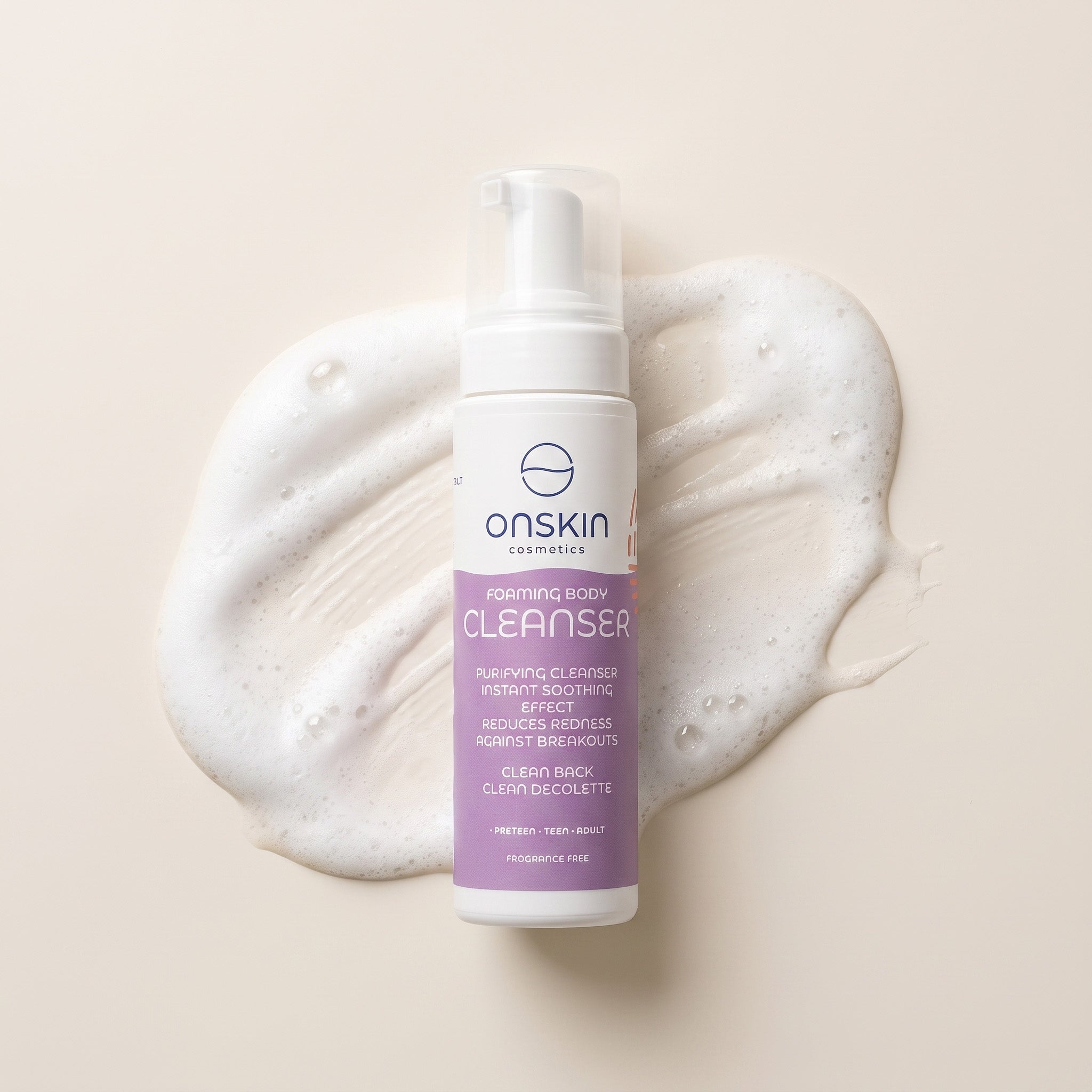 Onskin Foaming Body Cleanser 200ml