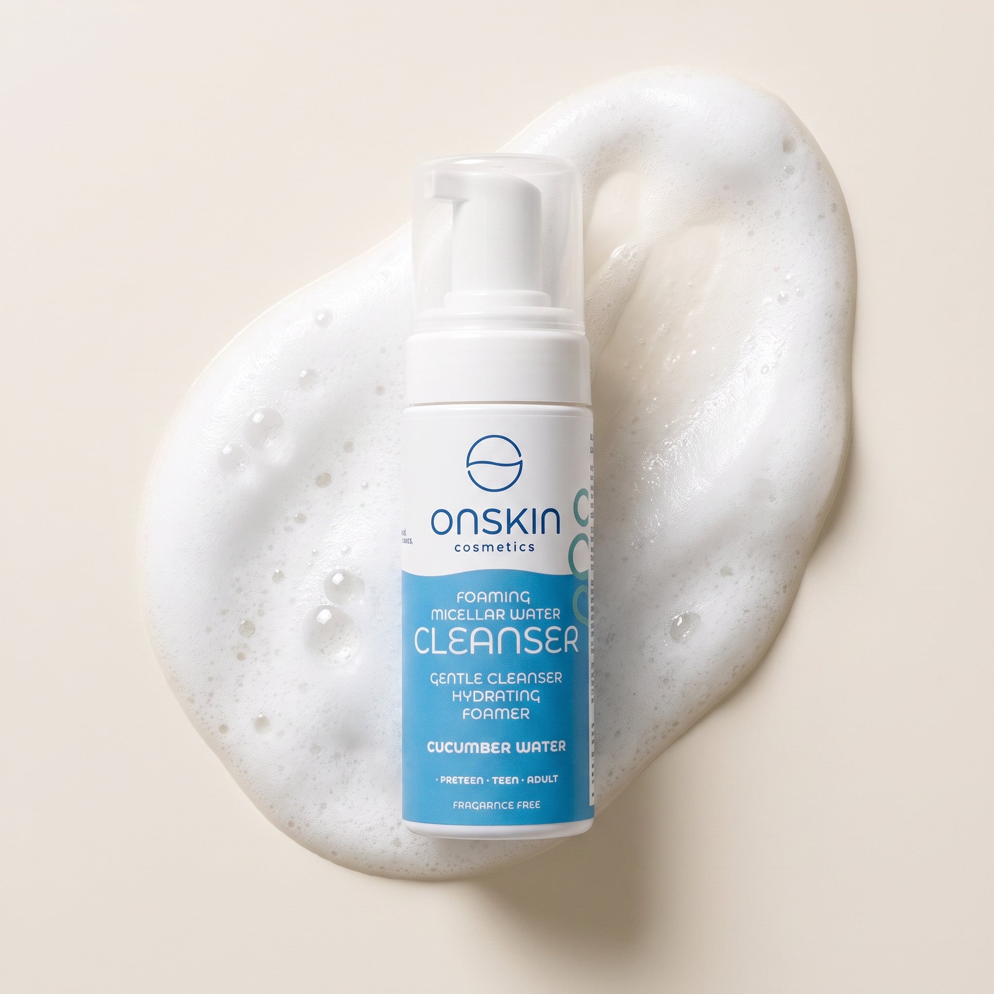 Onskin Cosmetics Foaming Micellar Water Cleanser 150ml