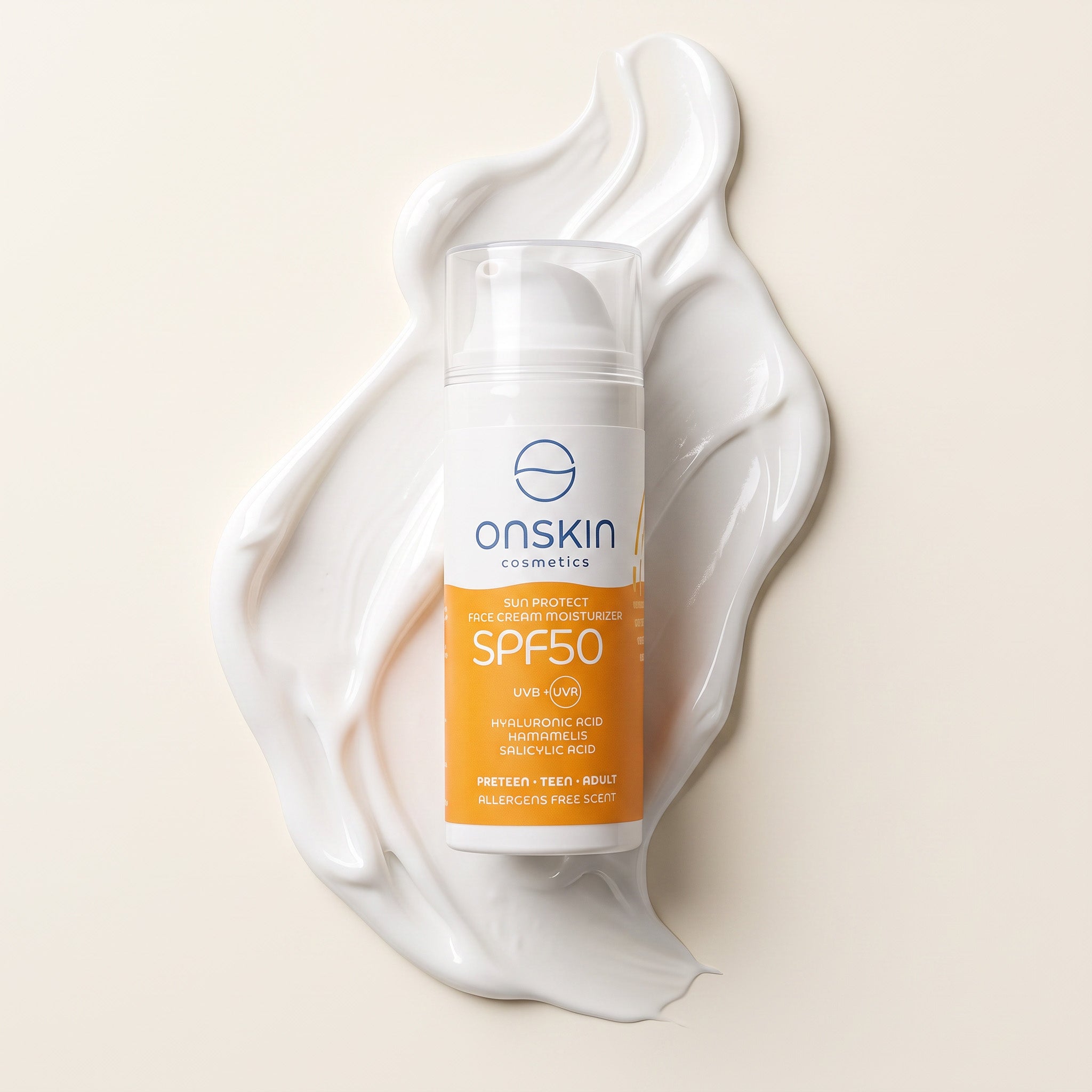 Onskin Sun Protect Face Cream Moisturizer SPF50 50ml