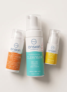 Onskin 3 Step Kit for Acne Prone Skin