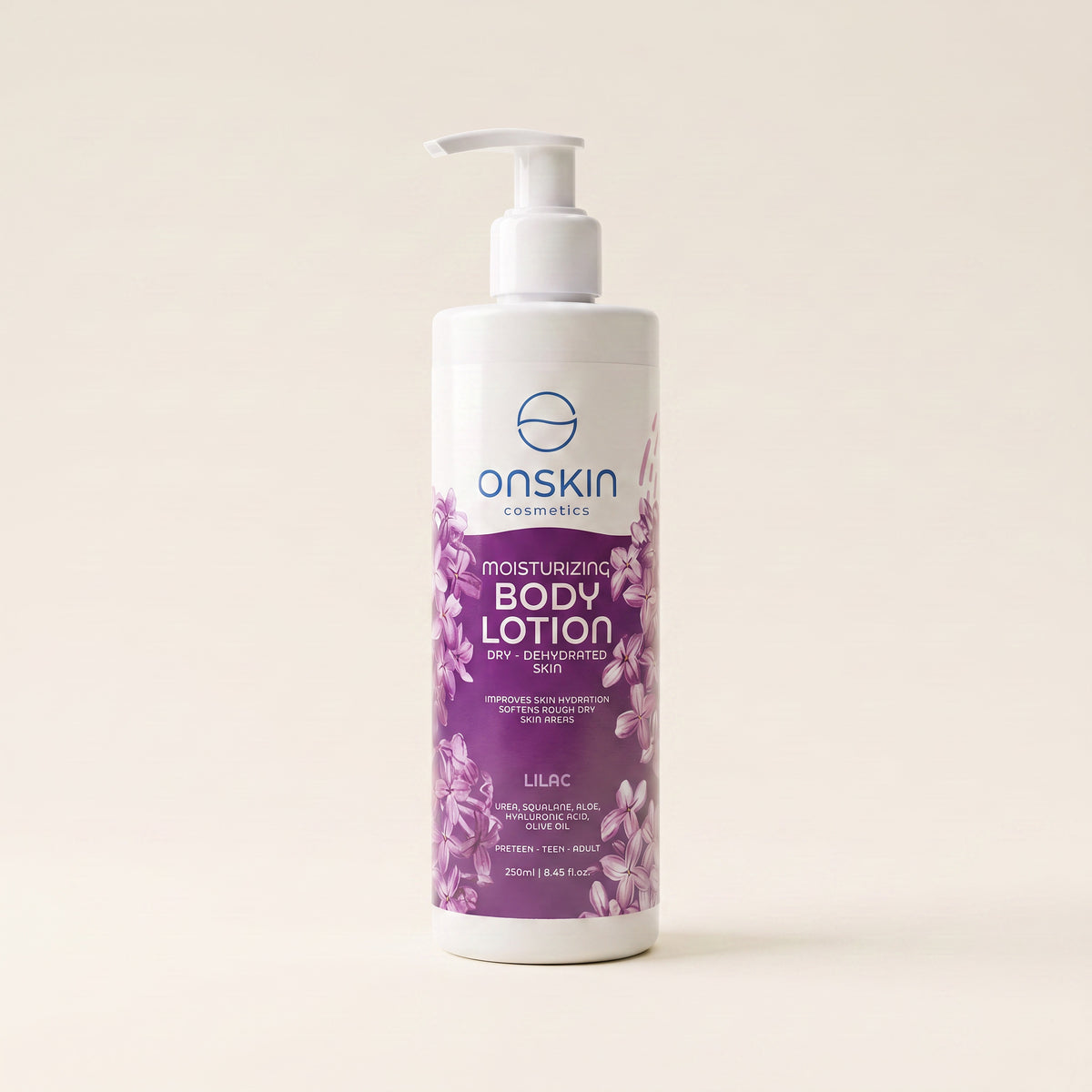Onskin Moisturizing Body Lotion with Urea Lilac 250ml
