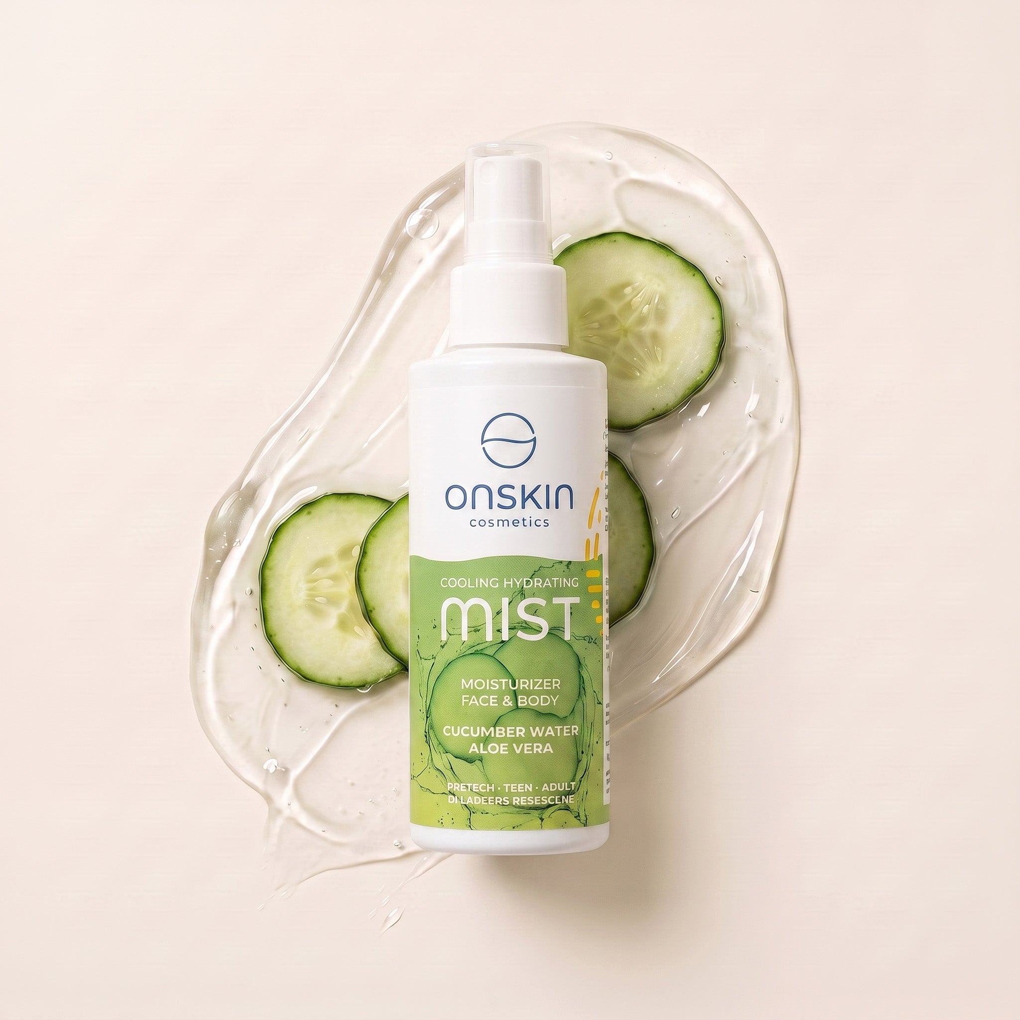 Onskin Cooling Hydrating Mist Face & Body 100ml
