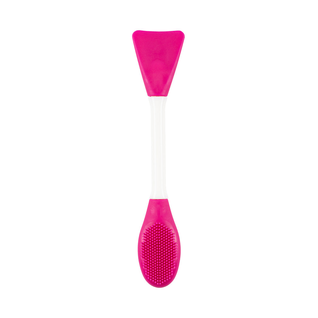 Onskin Face Spatula & Scrub Fuchsia