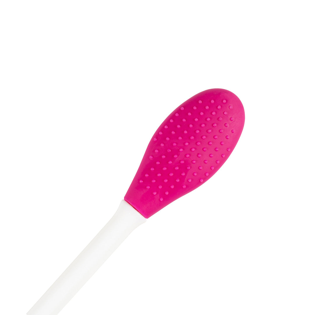 Onskin Face Spatula & Scrub Fuchsia